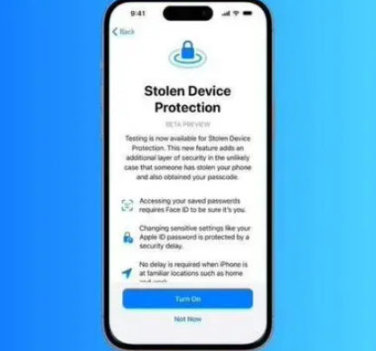 儋州苹果授权维修店分享被盗设备保护功能开启方法 