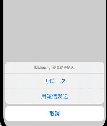 儋州apple维修iPhone上无法正常发送iMessage信息