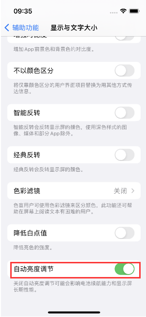 儋州苹果15维修店分享iPhone 15 Pro系列屏幕亮度 