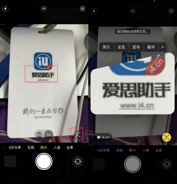 儋州苹果手机维修分享升级iOS 16后如何通过相机翻译文本 