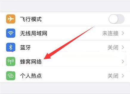 儋州苹果手机维修分享iPhone手机4G网络怎么设置成5G网络 