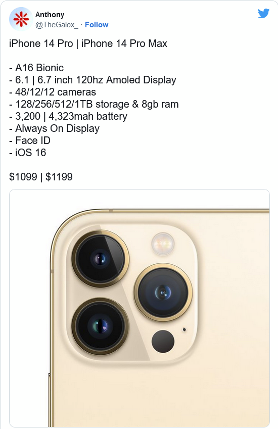 儋州苹果14维修分享iPhone 14全系涨价 