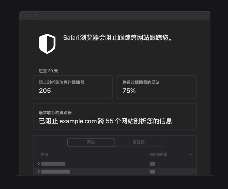 儋州苹果手机维修分享如何在 Safari 浏览器中查看和打开隐私报告 