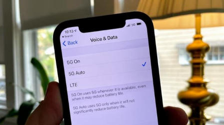 儋州苹果手机维修分享iPhone 12如何打开或关闭5G网络 