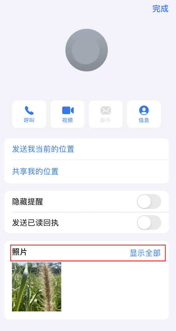 儋州苹果手机维修分享如何快速查找 iMessage 信息中的图片等附件 